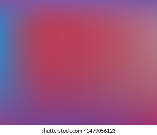 Soft color gradient background. Vector illustration pastel. Flat backdrop with simple muffled colors. Violet colored, natural screen design for user interface or mobile app.