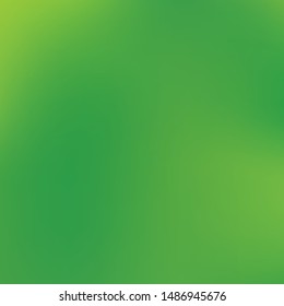 Soft color gradient background. Vector illustration art. Clean backdrop with simple muffled colors. Green colored, natural screen design for user interface or mobile app.