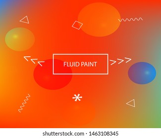 Soft color gradient background. Vibrant backdrop with simple muffled colors. Vector illustration space. Red colored, natural screen design for user interface or mobile app.