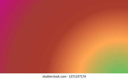 Soft Color Gradients. For Abstract Modern Screen Design For Mobile App. Vector Illustration.