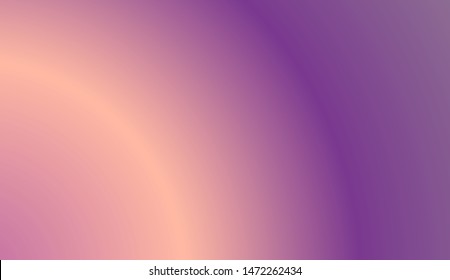 Soft Color Gradients. For Abstract Modern Screen Design For Mobile App. Vector 