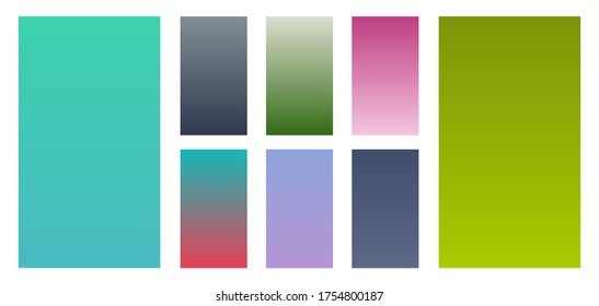 Soft color gradients background. Modern screen design for mobile application. Vector illustration. 
