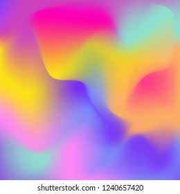 Soft color gradients, modern design for the screen, wavy color, texture of rainbow smooth design, smooth vertical strips, a square background, new bright summer color, smooth lines of a bend, an illus
