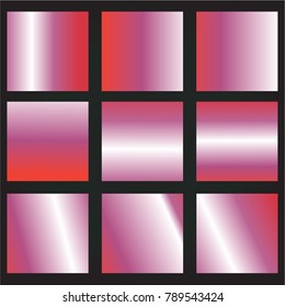 Soft color gradients texture set background,
