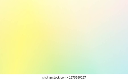Soft Color Gradients. For Your Bright Website Pattern, Banner Header. Vector Illustration