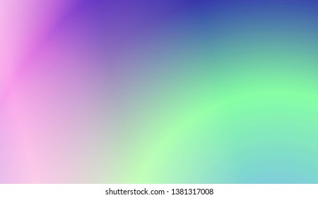Soft Color Gradients. For Your Bright Website Pattern, Banner Header. Vector Illustration