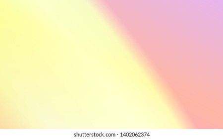 Soft Color Gradients. For Your Bright Website Pattern, Banner Header. Vector Illustration