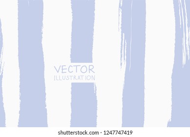 Soft color grunge strip brush strokes on a light background. Abstract vector illustration.