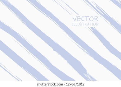 Soft color grunge strip brush strokes on a light background. Abstract vector illustration.