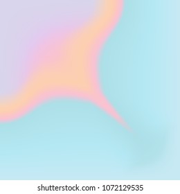 soft color hologram background
