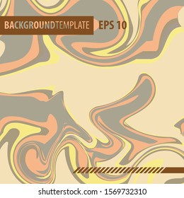 Soft Color Marble, Gold Waves, Liquid Vector Template