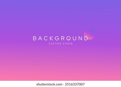 Soft color purple pink geadient background vector design 