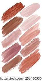 Soft color swatches, watercolor texture, artistic palette, warm tones, modern design, creative background, fashion inspiration.