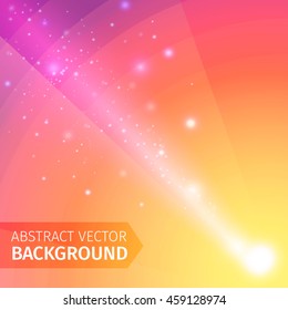 Soft colored abstract background with beam light.