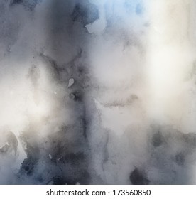 Soft colored abstract background for design. Watercolor texture effect. Eps 10 vector.