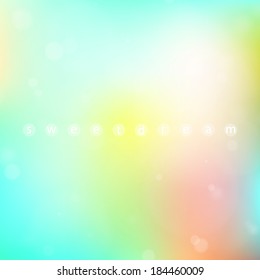 Soft colored abstract background for design. EPS 10 vector illustration. Used transparency layers and mesh. Easy editable layout