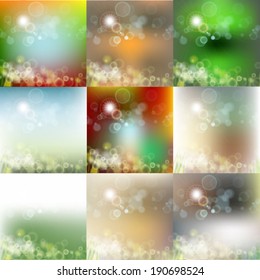 Soft colored abstract background design 