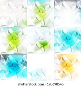 Soft colored abstract background design 