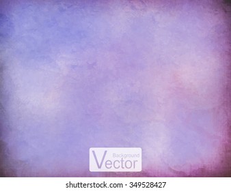 Soft colored abstract background for design. Watercolor texture effect. Eps 10 vector.