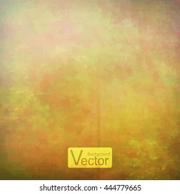 Soft colored abstract background for design. Watercolor texture effect. Eps 10 vector.