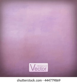 Soft colored abstract background for design. Watercolor texture effect. Eps 10 vector.