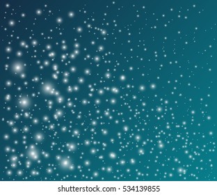 Soft colored abstract background - Festive Christmas elegant abstract background with Glittering stars