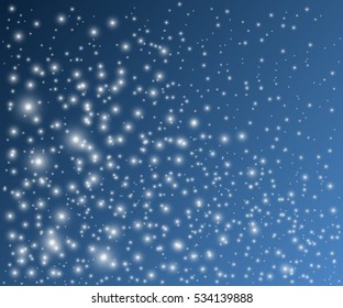 Soft colored abstract background - Festive Christmas elegant abstract background with Glittering stars