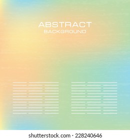 Weich gefärbter abstrakter Hintergrund. Pastellfarbene Vektorgrafik für Ihr Design. Web- oder Hintergrunddesign.