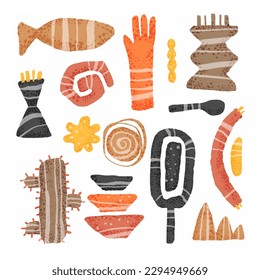 soft colored abstract illustration for decoration