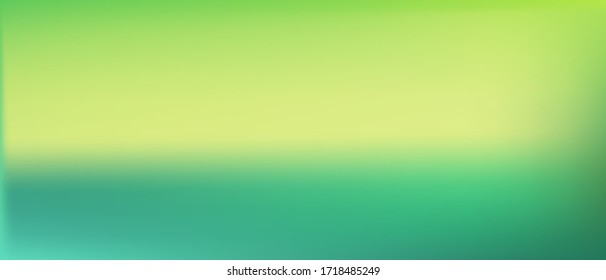 Soft colored background. Green and yellow shades. Modern vector screen design for mobile app. Soft color gradients.

