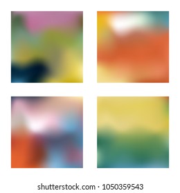 Soft colored background. Multicolored gradients gradients. Packing, card, wallpaper