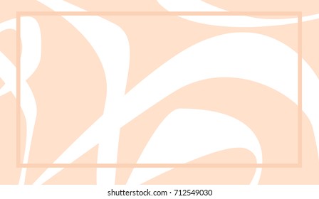 Soft colored background with white shapes.