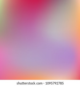 Soft Colored Gradient Background. Abstract creative concept vector multicolored background. For web and mobile applications, art illustration template design, business and social media, decoration.