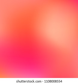 Soft Colored Gradient Background. Abstract creative concept vector multicolored background. For web and mobile applications, art illustration template design, business and social media, decoration.