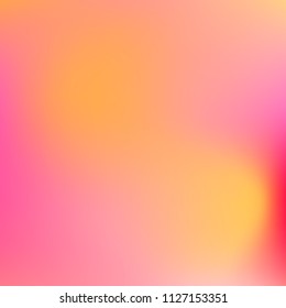 Soft Colored Gradient Background. Abstract creative concept vector multicolored background. For web and mobile applications, art illustration template design, business and social media, decoration.