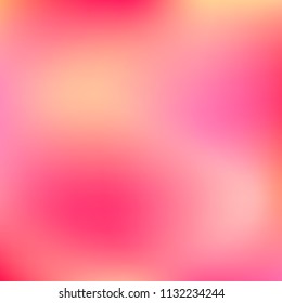 Soft Colored Gradient Background. Abstract creative concept vector multicolored background. For web and mobile applications, art illustration template design, business and social media, decoration.