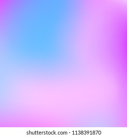 Soft Colored Gradient Background. Abstract creative concept vector multicolored background. For web and mobile applications, art illustration template design, business and social media, decoration.