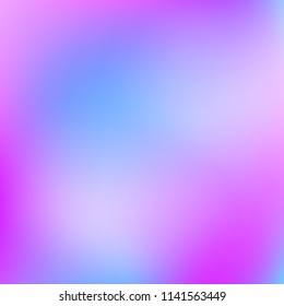 Soft Colored Gradient Background. Abstract creative concept vector multicolored background. For web and mobile applications, art illustration template design, business and social media, decoration.