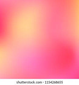 Soft Colored Gradient Background. Abstract creative concept vector multicolored background. For web and mobile applications, art illustration template design, business and social media, decoration.