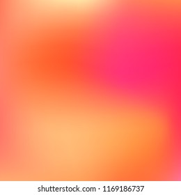 Soft Colored Gradient Background. Abstract creative concept vector multicolored background. For web and mobile applications, art illustration template design, business and social media, decoration.