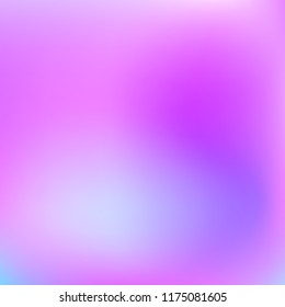 Soft Colored Gradient Background. Abstract creative concept vector multicolored background. For web and mobile applications, art illustration template design, business and social media, decoration.