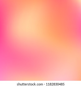 Soft Colored Gradient Background. Abstract creative concept vector multicolored background. For web and mobile applications, art illustration template design, business and social media, decoration.