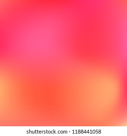 Soft Colored Gradient Background. Abstract creative concept vector multicolored background. For web and mobile applications, art illustration template design, business and social media, decoration.