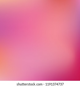 Soft Colored Gradient Background. Abstract creative concept vector multicolored background. For web and mobile applications, art illustration template design, business and social media, decoration.