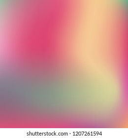 Soft Colored Gradient Background. Abstract creative concept vector multicolored background. For web and mobile applications, art illustration template design, business and social media, decoration.