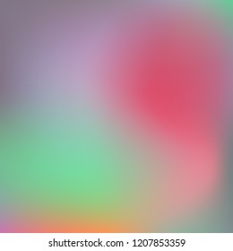 Soft Colored Gradient Background. Abstract creative concept vector multicolored background. For web and mobile applications, art illustration template design, business and social media, decoration.