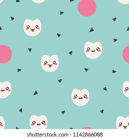 Soft colored lovely pattern for kids.