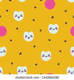 Soft colored lovely pattern for kids.