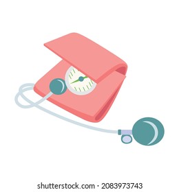 soft colored tension flat design vector illustration
