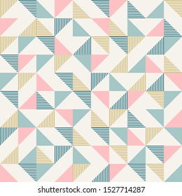 soft colored triangles background 